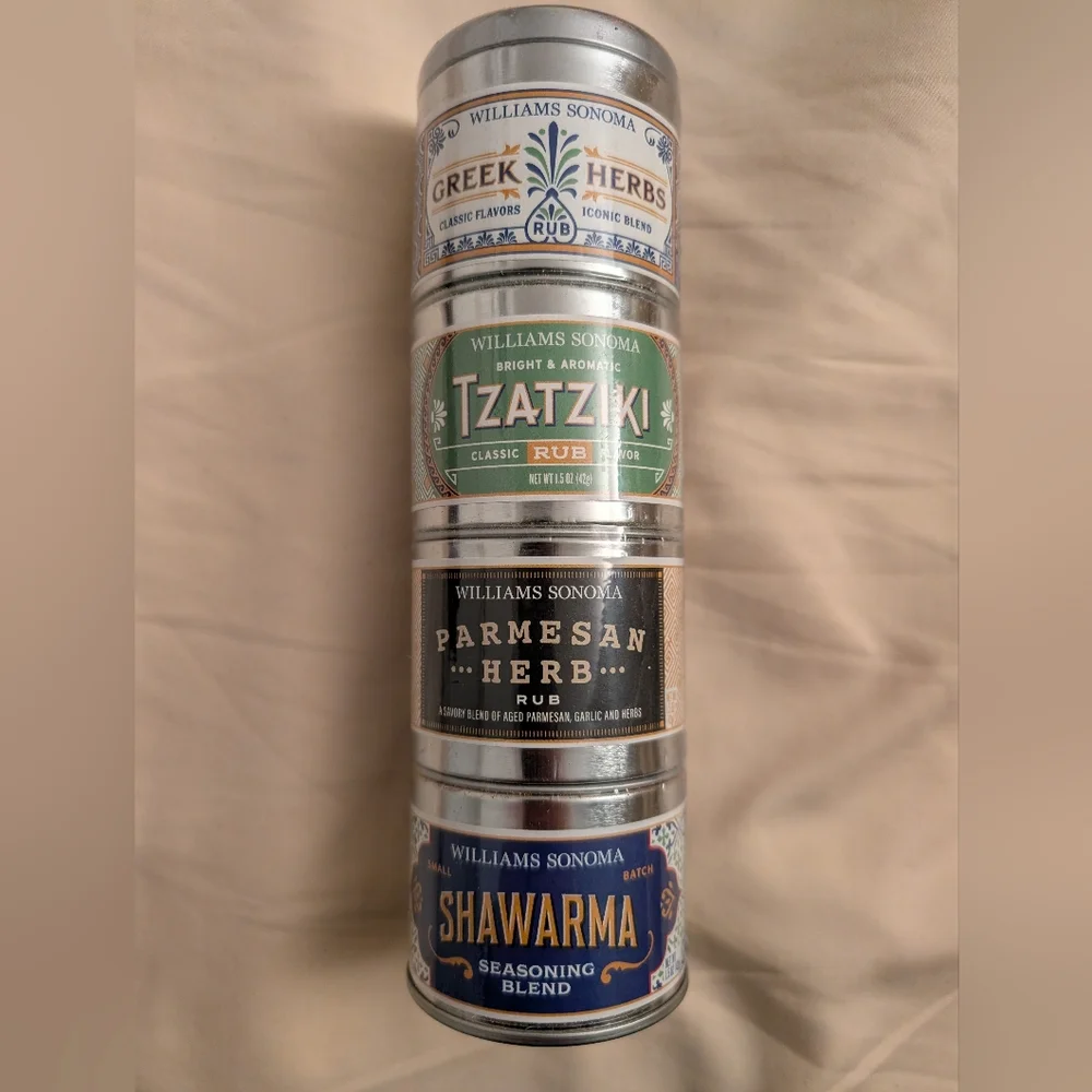 Williams Sonoma Spice Rub Set. NEW